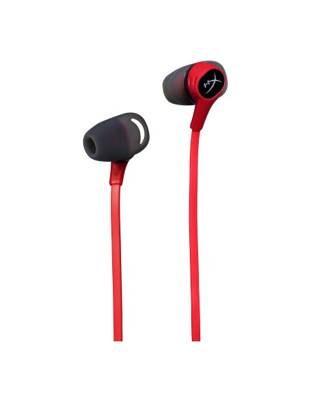 HyperX Cloud Earbuds Auriculares Dentro de oído Conector de 3,5 mm Negro, Rojo