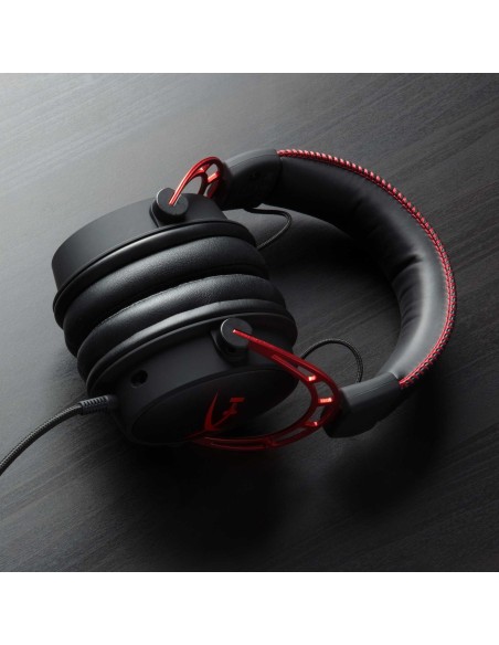 HyperX Cloud Alpha Auriculares Diadema Conector de 3,5 mm Negro, Rojo