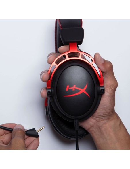 HyperX Cloud Alpha Auriculares Diadema Conector de 3,5 mm Negro, Rojo