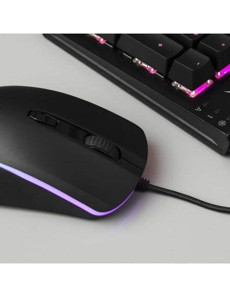 HyperX Pulsefire Surge ratón Ambidextro USB tipo A Óptico 16000 DPI