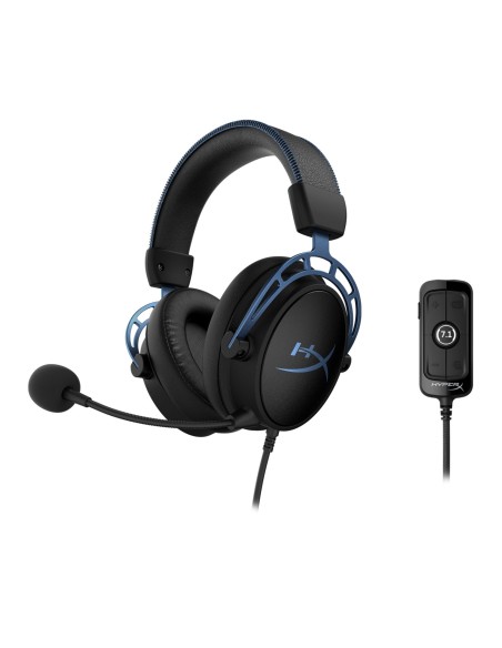 HyperX Cloud Alpha S Auriculares Diadema Conector de 3,5 mm Negro, Azul