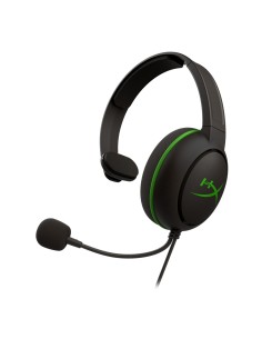 HyperX CloudX Chat Auriculares Diadema Conector de 3,5 mm Negro, Verde