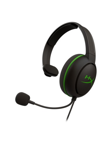 HyperX CloudX Chat Auriculares Diadema Conector de 3,5 mm Negro, Verde
