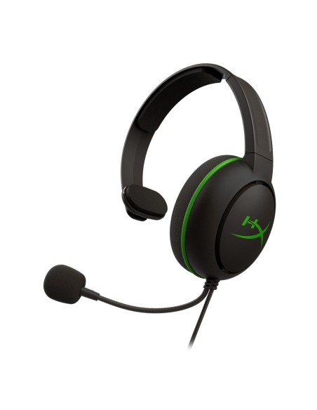 HyperX CloudX Chat Auriculares Diadema Conector de 3,5 mm Negro, Verde