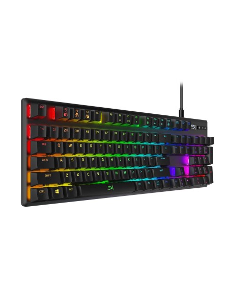 HyperX Alloy Origins teclado USB QWERTY Inglés de EE. UU. Negro