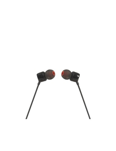 JBL T110 Auriculares Dentro de oído Conector de 3,5 mm Negro
