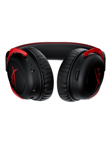 HyperX HHSC2X-BA-RD G auricular y casco Auriculares Diadema Negro, Rojo