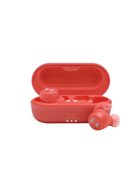 JBL UA True Wireless Streak Auriculares Inalámbrico Dentro de oído Deportes Bluetooth Rojo