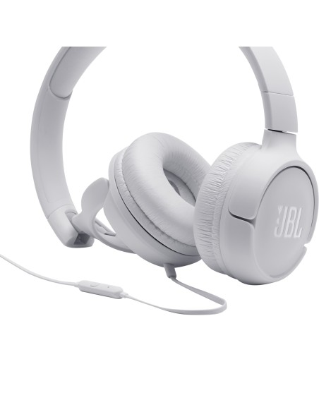 JBL Tune 500 Auriculares Alámbrico Diadema Música Blanco