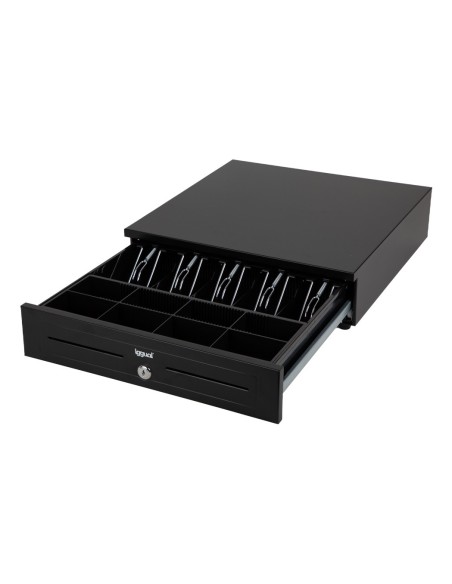 iggual Cajón portamonedas IRON-HD 41cm 5+8 negro