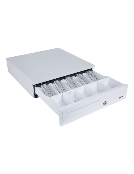 iggual Cajón portamonedas IRON-30PW 5+5 BlancoPuro