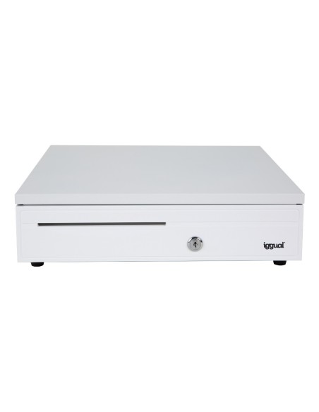 iggual Cajón portamonedas IRON-30PW 5+5 BlancoPuro