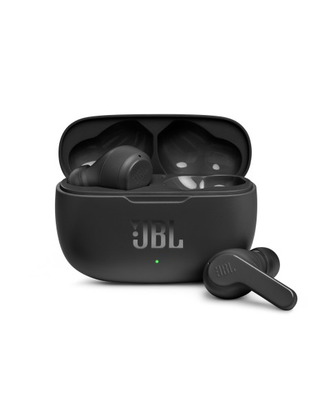 AURICULARES BLUETOOTH JBL WAVE 200TWS CON MICRO NEGRO