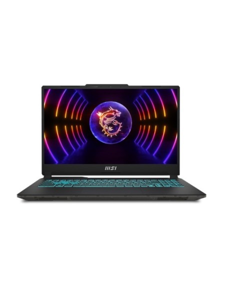 MSI PORTATIL CYBORG 15 A13VE-842ES. 15.6" FHD (1920*1080), 144HZ. PS. I7-13620H. RTX 4050, GDDR6 6GB. DDR5 8GB*2. 512GB NVME PCI