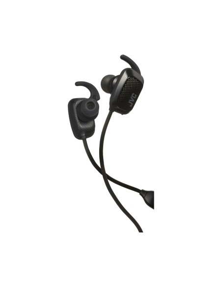 JVC HA-ET65BV-B Auriculares gancho de oreja, Dentro de oÍ­do, Banda para cuello Bluetooth Negro