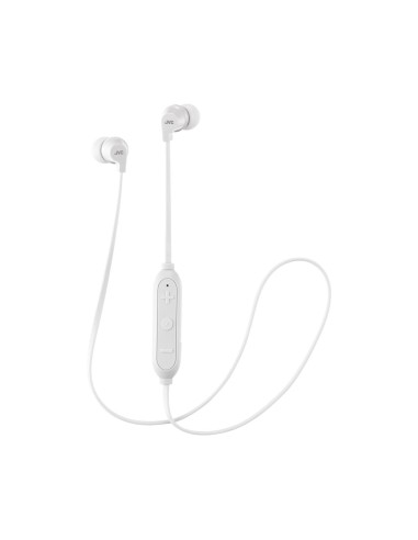 JVC HA-FX21BT-WE Auriculares Dentro de oÍ­do, Banda para cuello Bluetooth Blanco