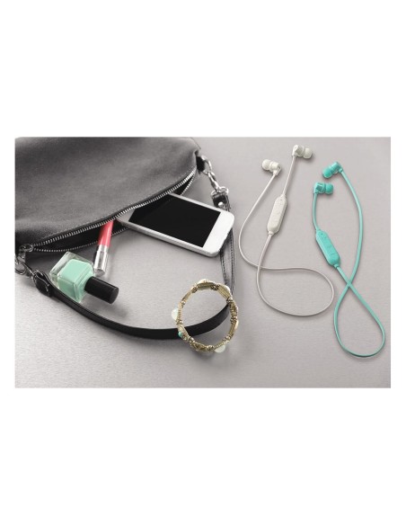 JVC HA-FX21BT-WE Auriculares Dentro de oÍ­do, Banda para cuello Bluetooth Blanco