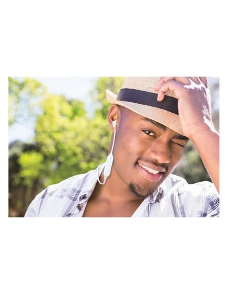 JVC HA-FX21BT-WE Auriculares Dentro de oÍ­do, Banda para cuello Bluetooth Blanco