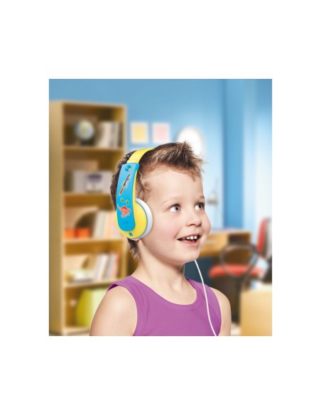 JVC HA-KD7-Y Auriculares Alámbrico Diadema Música Azul, Amarillo