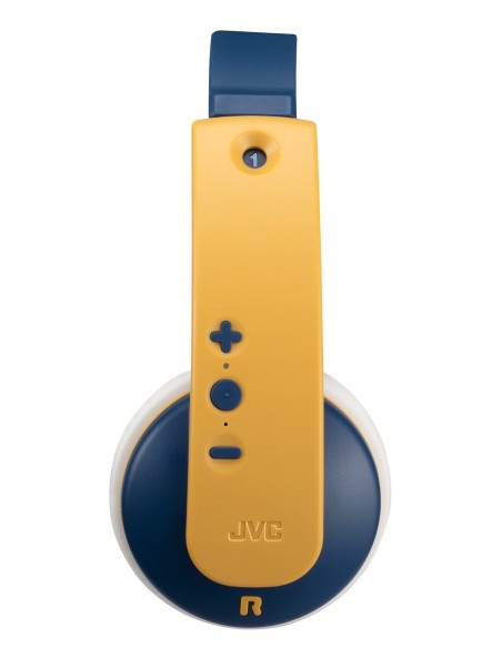 JVC HA-KD10W Auriculares Inalámbrico Diadema Música Bluetooth Azul, Amarillo