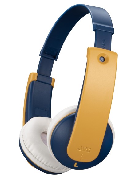 JVC HA-KD10W Auriculares Inalámbrico Diadema Música Bluetooth Azul, Amarillo