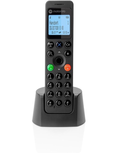 MOTOROLA DOT201 teléfono DECT Negro
