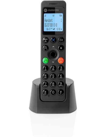 MOTOROLA DOT201 teléfono DECT Negro