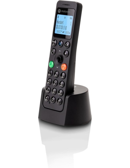 MOTOROLA DOT201 teléfono DECT Negro