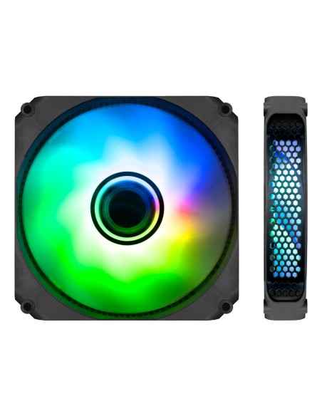 Ventilador caja coolbox infinity argb 120 mm.
