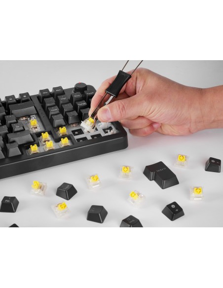 Mars Gaming Teclado MKPROBES Blue Switch RGB Negro