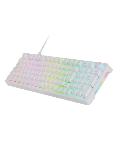 Mars Gaming Teclado MKPROWBES BlueSwitch RGB White