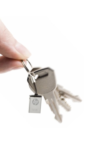 PENDRIVE 32GB USB 2.0 HP V222W PLATA
