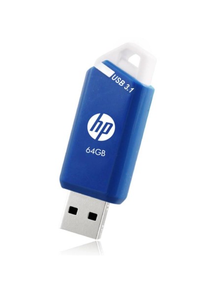 PENDRIVE 64GB USB 3.1 HP X755W AZUL BLANCO