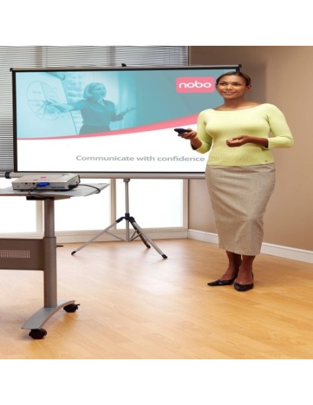 NOBO PANTALLA PROYECCION TRIPODE 1500X1138 MATE 4 3