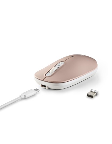 NGS RATON MULTIDISPOSITIVO 2.4GHZ RECARGABLE SHELL