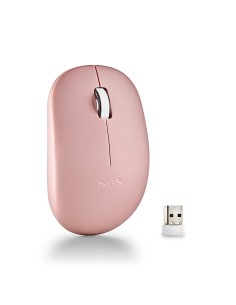 RATON NGS INALAMBRICO FOG PRO PINK USB 1000DPI