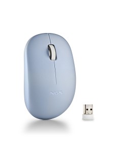 RATON NGS INALAMBRICO FOG PRO BLUE USB 1000DPI