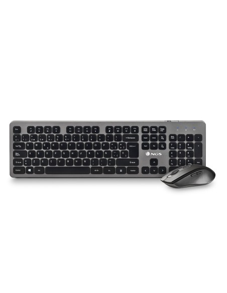TECLADO NGS RATON IDOL KIT INALAMBRICO MULTIMEDIA USB