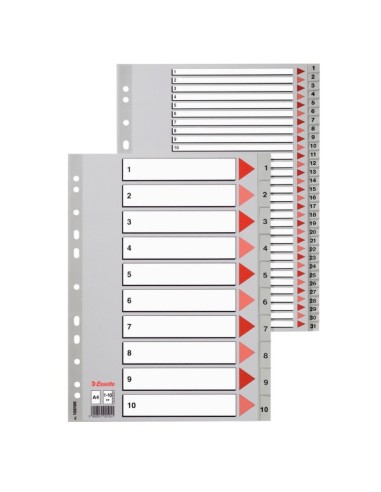 Esselte Polypropylene Indices