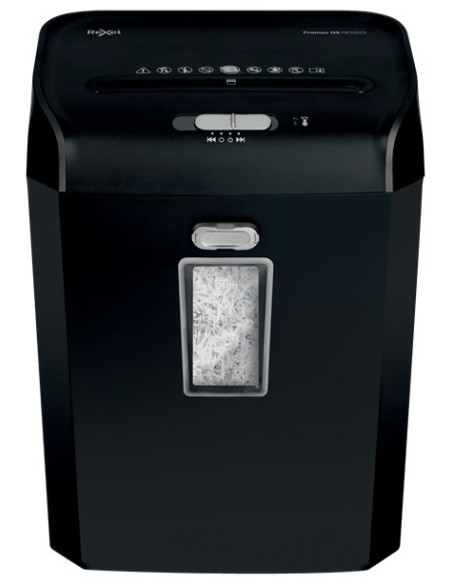 Rexel QS REX823 triturador de papel Corte cruzado 60 dB 22 cm Negro