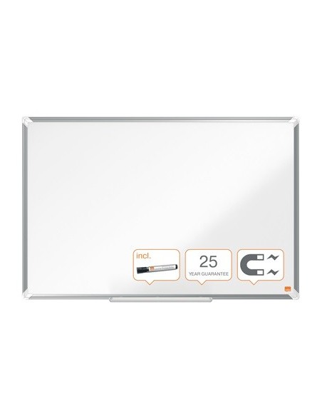 Nobo Premium Plus pizarrón blanco 871 x 562 mm Esmalte Magnético