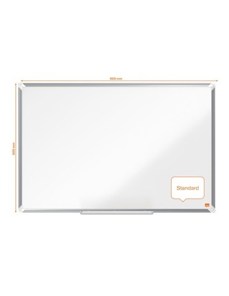 Nobo Premium Plus pizarrón blanco 871 x 562 mm Esmalte Magnético