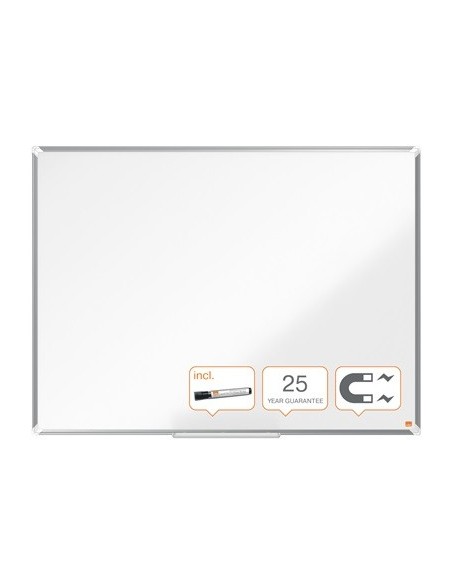 Nobo Premium Plus pizarrón blanco 1173 x 865 mm Esmalte Magnético