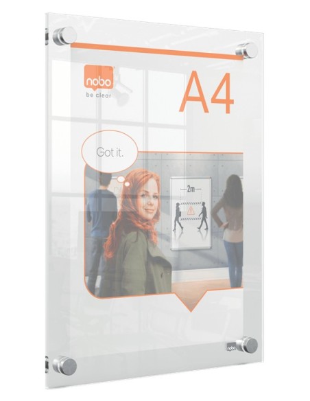 Nobo Premium Plus A4 pizarrón blanco 297 x 210 mm AcrÍ­lico