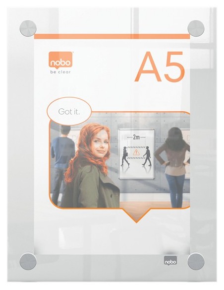 Nobo Premium Plus A5 pizarrón blanco 148 x 210 mm AcrÍ­lico