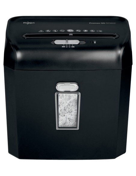 Rexel ProMax RPX612 triturador de papel Corte cruzado 60 dB 22 cm Negro
