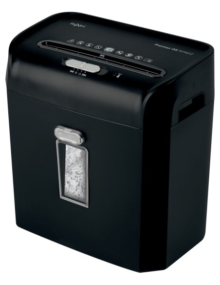 Rexel ProMax RPX612 triturador de papel Corte cruzado 60 dB 22 cm Negro