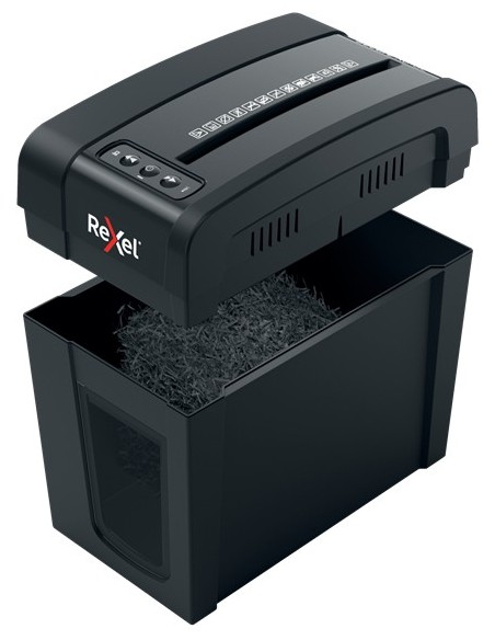 Rexel Secure X6-SL triturador de papel Corte cruzado 60 dB Negro