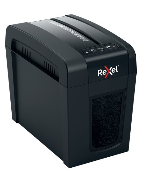 Rexel Secure X6-SL triturador de papel Corte cruzado 60 dB Negro