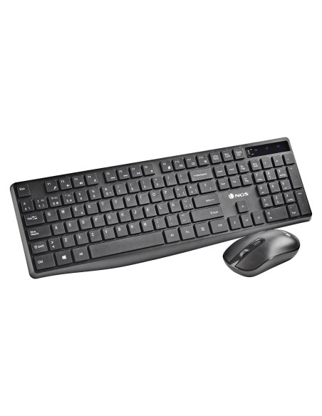 NGS HYPE KIT, QWERTY, PT teclado Ratón incluido Bluetooth Portugués Negro